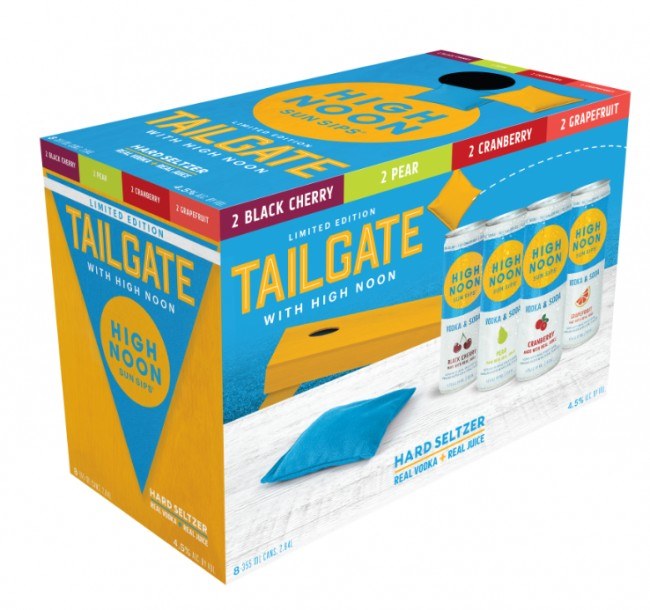 High Noon Hard Seltzer Tailgate Variety Pack 8pk 12oz Can Legacy Wine